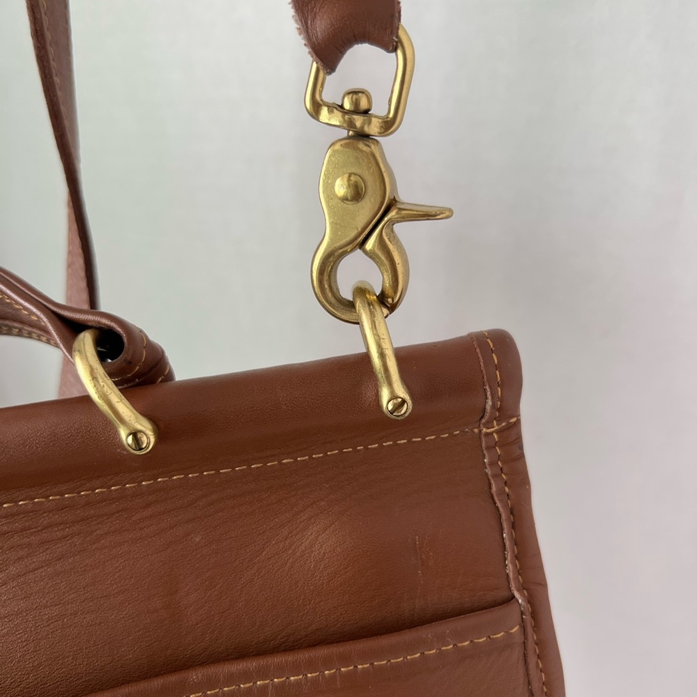 Coach vintage willis #9927 Tan Leather Bag - Picture 7 of 16